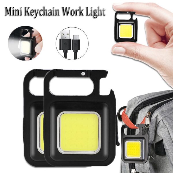 Portable Mini COB Flashlight