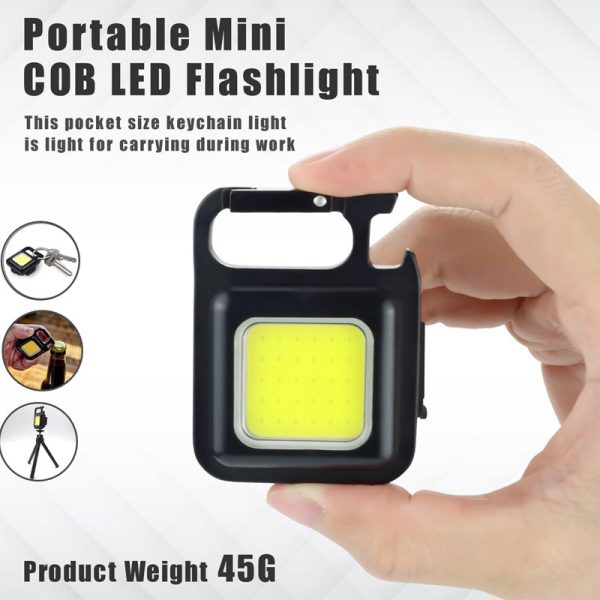 Portable Mini COB Flashlight